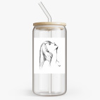 Банка с бамбуковой крышкой