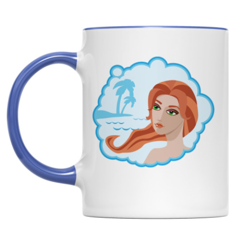 Кружка 'Девушка'