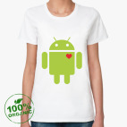 Женская футболка органик