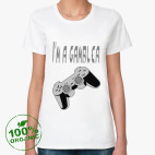 Женская футболка органик