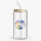 Банка с бамбуковой крышкой