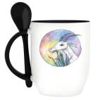 Кружка с ложкой