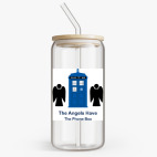 Банка с бамбуковой крышкой