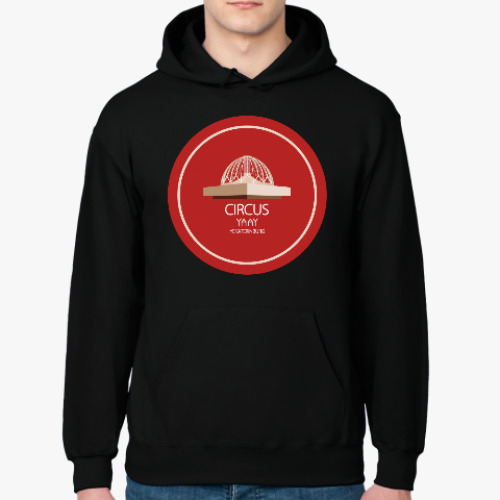 Толстовка худи с принтом CIRCUS