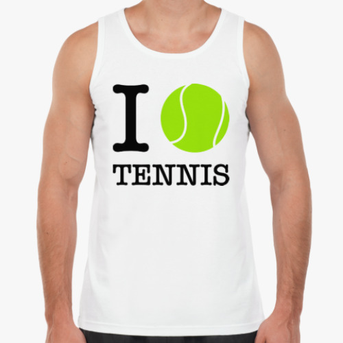 Майка I love tennis