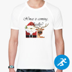 Мужская спортивная футболка