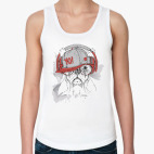 Собака в наушниках