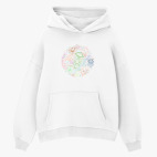 Толстовка худи оверсайз