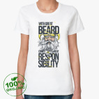 Женская футболка органик