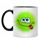 Кружка двухцветная