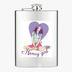 Фляжка стальная