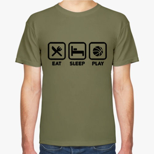 Футболка Eat Sleep Play