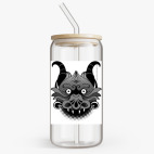 Банка с бамбуковой крышкой