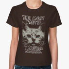 Классическая женская футболка Самый разыскиваемый пакостник