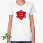 Женская футболка органик