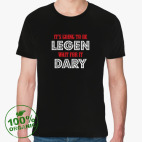 Мужская футболка органик