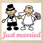 Just married