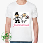 Мужская футболка органик