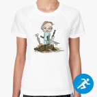 Женская спортивная футболка