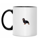 Кружка двухцветная