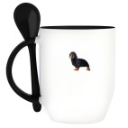 Кружка с ложкой