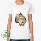 Женская футболка органик