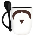 Кружка с ложкой