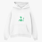 Толстовка худи оверсайз