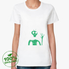 Женская футболка органик
