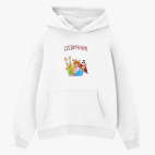 Толстовка худи оверсайз