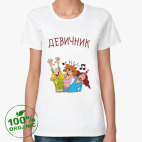 Женская футболка органик