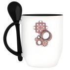 Кружка с ложкой