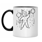 Кружка двухцветная