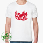 Мужская футболка органик