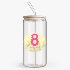 Банка с бамбуковой крышкой