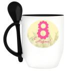 Кружка с ложкой