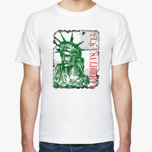 Футболка с принтом Liberty