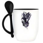 Кружка с ложкой