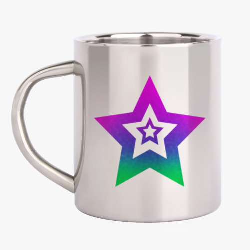 Кружка металлическая Звезда