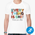 Мужская спортивная футболка