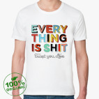 Мужская футболка органик