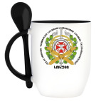 Кружка с ложкой