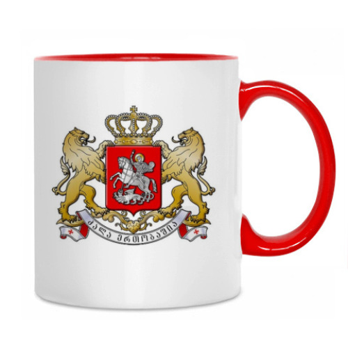 Кружка с принтом Грузия