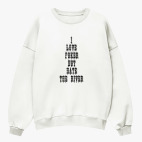 Свитшот оверсайз