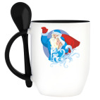 Кружка с ложкой