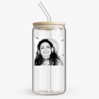 Банка с бамбуковой крышкой