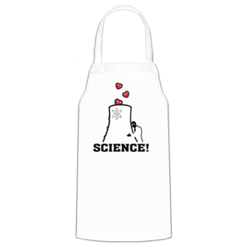 Фартук с принтом Science! Ядерная физика