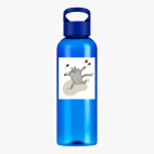 Прозрачная спортивная бутылка