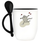 Кружка с ложкой