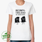 Женская футболка органик